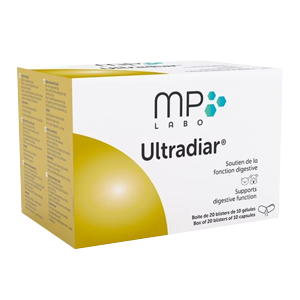 Ultradiar - Trávicí funkce - Střevní flóra - 200 kapslí - MP Labo - Produits-veto.com