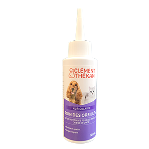 Cura dell'orecchio - cane e gatto - 100ml - Clément Thékan - Produits-veto.com