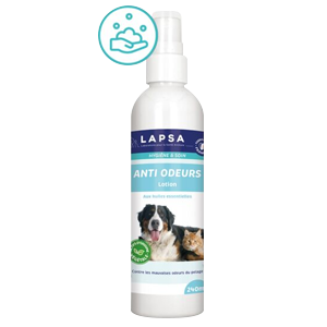 Loção anti-odor - Cão e gato - 240 ml - LAPSA - Produits-veto.com