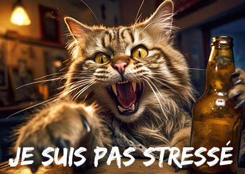 Cane e gatto ansia da stress - 495 x 400 px - Produits-veto.com