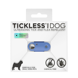 Tickless MINI DOG - Greek Blue - Pas - Ultrazvučni repelent protiv krpelja i buha - PROTECTONE - CYNNOTEK - Produits-veto.com