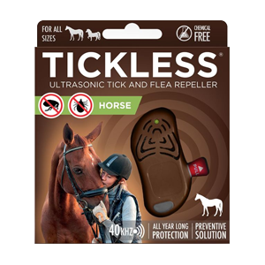 Tickless Horse Brown - Koń - Ultradźwiękowy środek odstraszający kleszcze - PROTECTONE - CYNNOTEK - Produits-veto.com