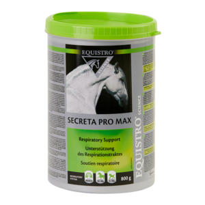 Equistro Secreta Pro Max - Função respiratória - Cavalo - 800 g - VETOQUINOL