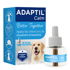 Adaptil Calm - Refill - 30 dagar - Stress och ångest - Hund - Ceva - Produits-veto.com