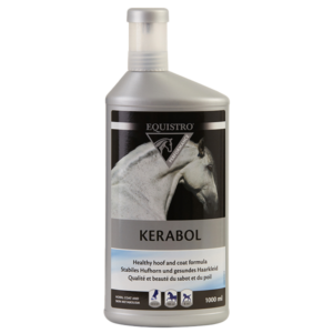 Equistro Kerabol - Belleza de la pezuña y el pelo - Caballo - 1 L - VETOQUINOL