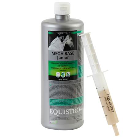 Equistro Mega base Junior - Vitamini - Growth - Foal - 1 L - VETOQUINOL - Produits-veto.com