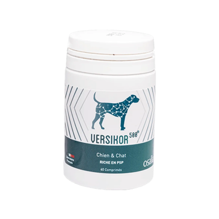 Versikor 500 - Appetite, weight and quality of life - Dog and cat - 60 tablets - OSALIA - Produits-veto.com