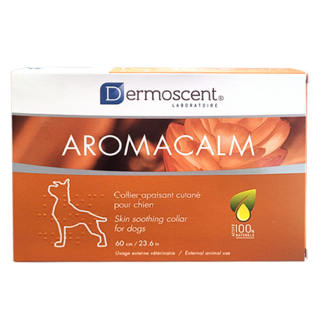 AromaCalm - Collar calmante para la piel - Estrés - Perro - 60 cm - DERMOSCENTE - Produits-veto.com