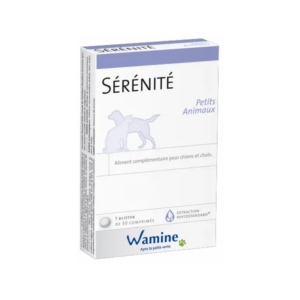 Sérénité – Equilibre comportemental – Petits animaux – 30 comprimés – WAMINE