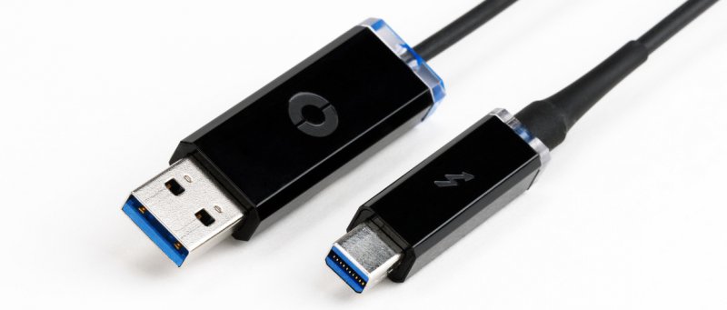 USB 3.0 cables go optic
