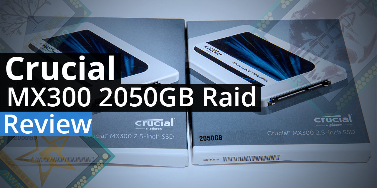 Crucial MX300 2050GB Raid