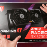 MSI RX 6700 XT GAMING X 12G Unboxing