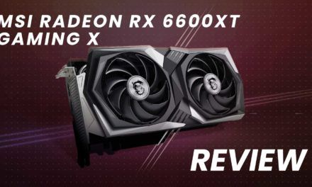 MSI Radeon RX 6600 XT Gaming X Review