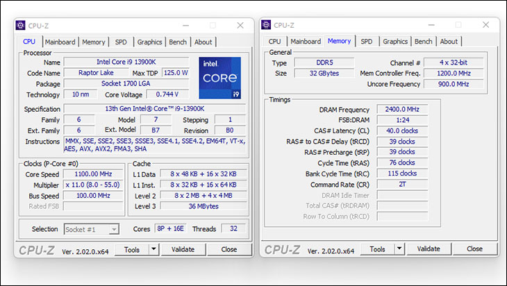 Intel Core i9 13900K and i5 13600K Review 156