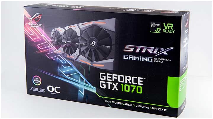 ASUS STRIX GTX 1070 O8G Gaming Review ASUS STRIX GTX 1070 O8G Gaming Review