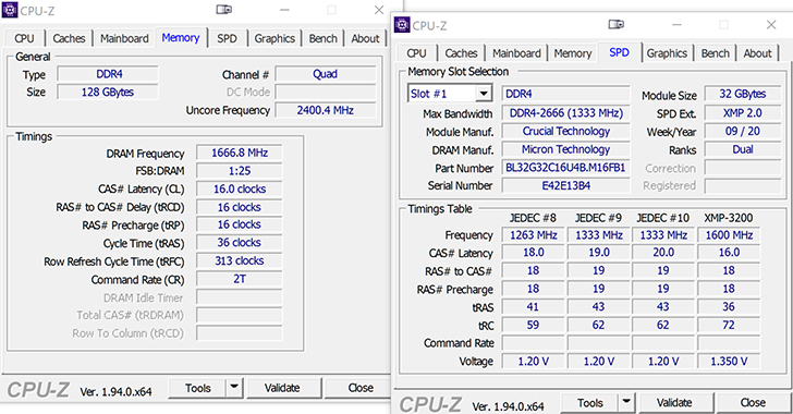 Ballistix Gaming DDR4-3200 64GB Review 62