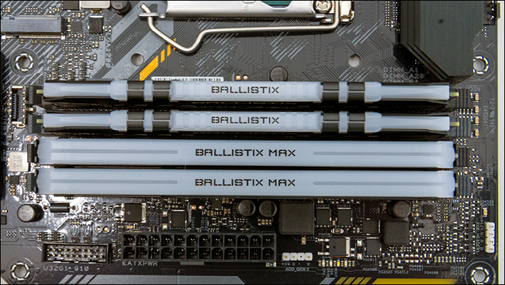 Ballistix MAX RGB 16GB Kit DDR4-4000 Review 53