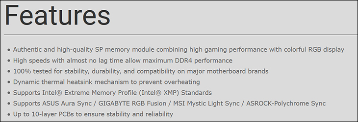 spec6 - Silicon Power XPower Turbine RGB DDR4-3200 Review