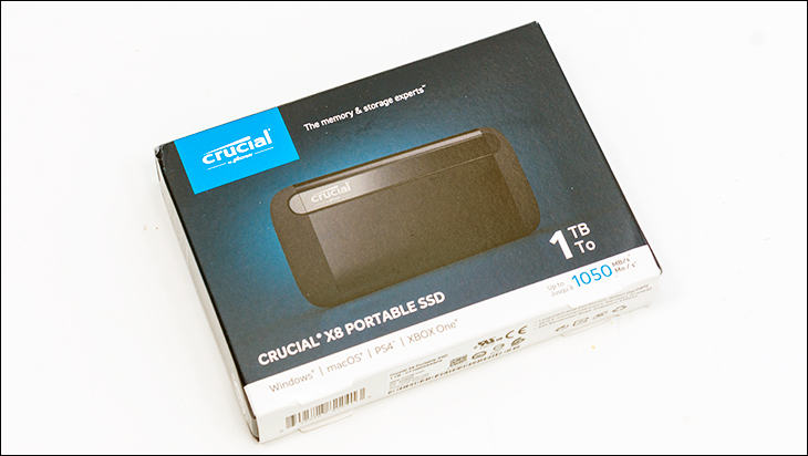 Crucial X8 Portable SSD 1TB Review 82