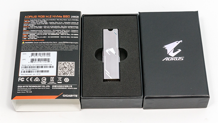 Gigabyte Aorus RGB NVMe 256GB M.2 Review 118