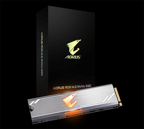 Gigabyte Aorus RGB NVMe 256GB M.2 Review 423