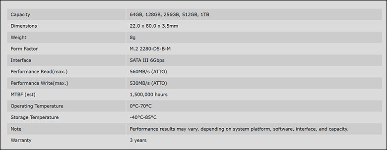 Silicon Power A55 M.2 1TB 142