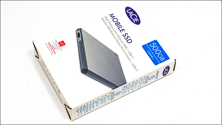 LaCie Mobile SSD 500GB Review 564