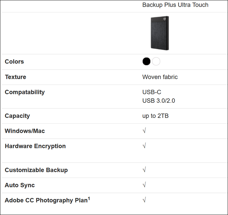 Seagate Backup Plus Ultra Touch 1TB Review 140