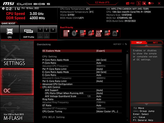 MSI MPG Z790 CARBON WIFI Review 330