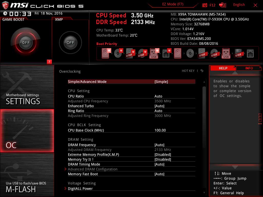 MSI X99A Tomahawk 593