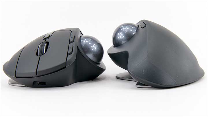 Logitech MX Ergo & MX Ergo Plus vs M570 vs ELECOM 74