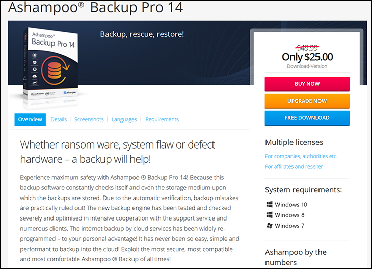 Ashampoo Backup Pro 14 Review 15