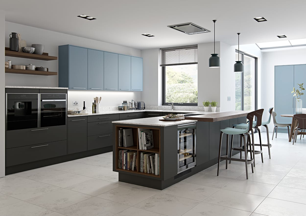 Graphite Denim Kitchen