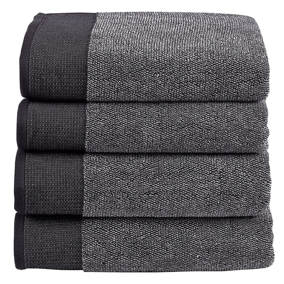 Linen House Plush Towels Charcoal