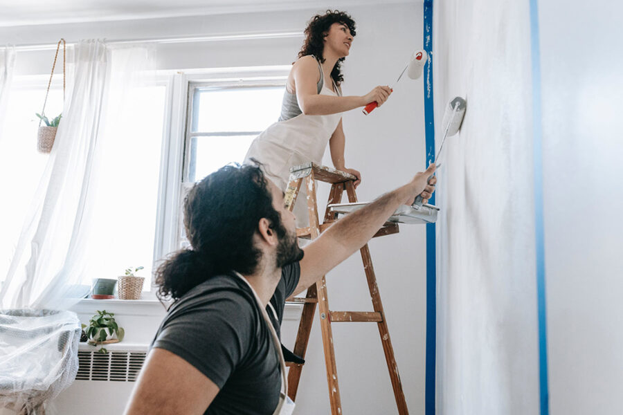 Image source: https://www.pexels.com/photo/couple-painting-a-wall-7218560/