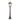 Belmont Black Outdoor Pole Light