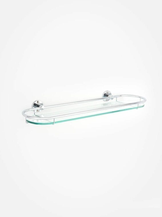Victorian Bathrooms Glass Shelf - 500mm Victorian Bathrooms Glass Shelf - 500mm