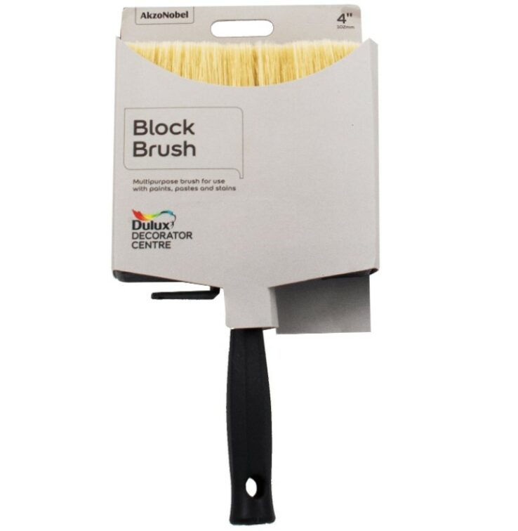 Paint-prime- dulux-block-brush-140mm Paint-prime- dulux-block-brush-140mm