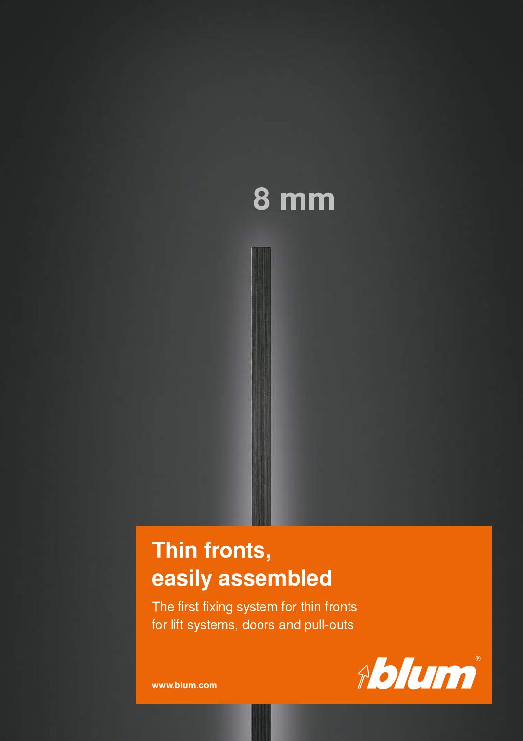 Blum South Africa – Fixing System for Thin Fronts