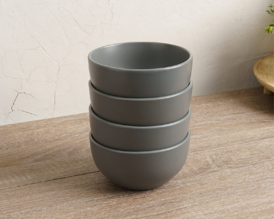 mambos-comida-bowl-5-5-4pc-charcoal mambos-comida-bowl-5-5-4pc-charcoal
