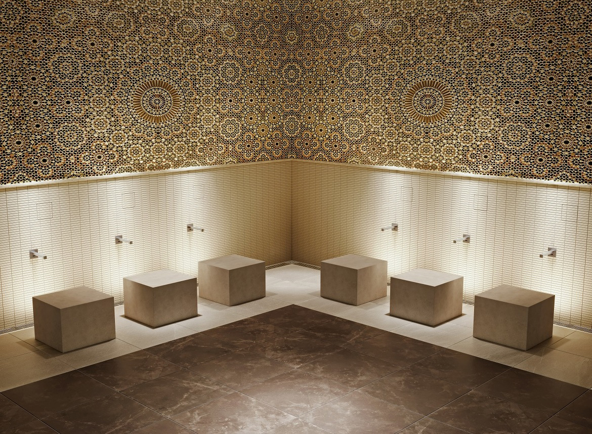 Geberit Brenta electronic sensor taps in a public washroom