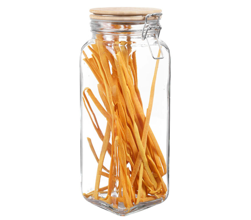 Glass Jar Bamboo Clip Lid 2L Glass Jar Bamboo Clip Lid 2L