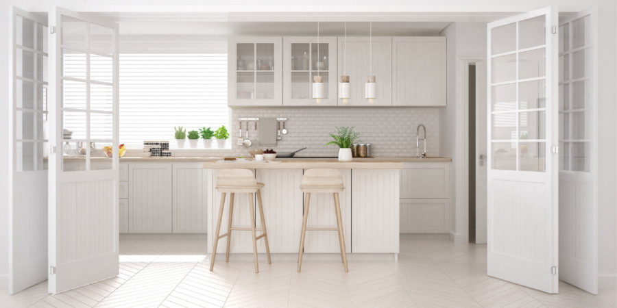 White kitchen