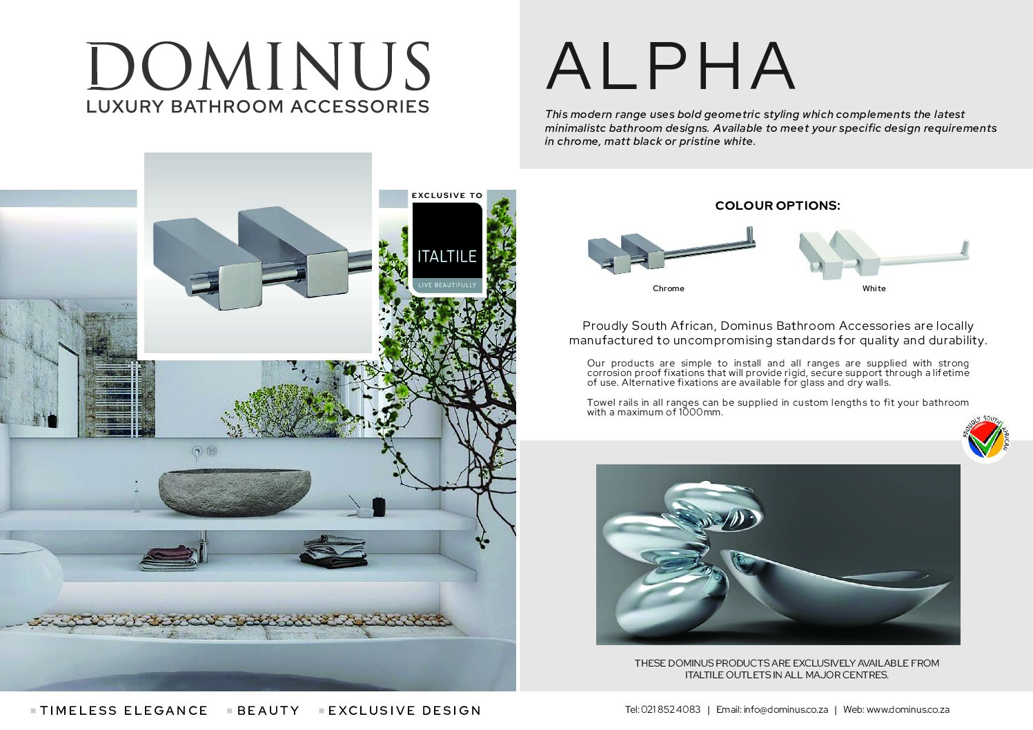 Italtile – Dominus ALPHA Ebrochure