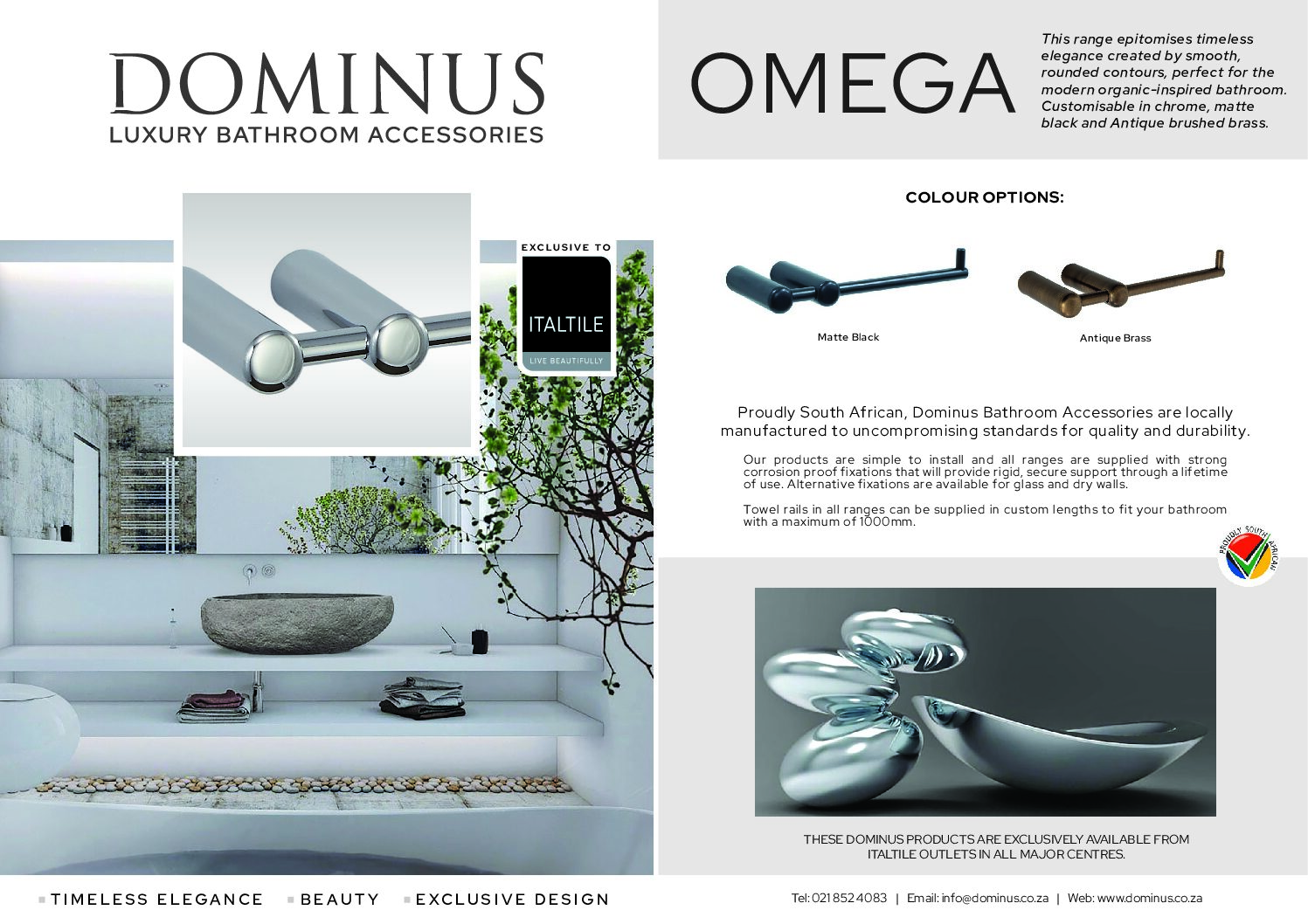 Italtile – Dominus OMEGA Ebrochure