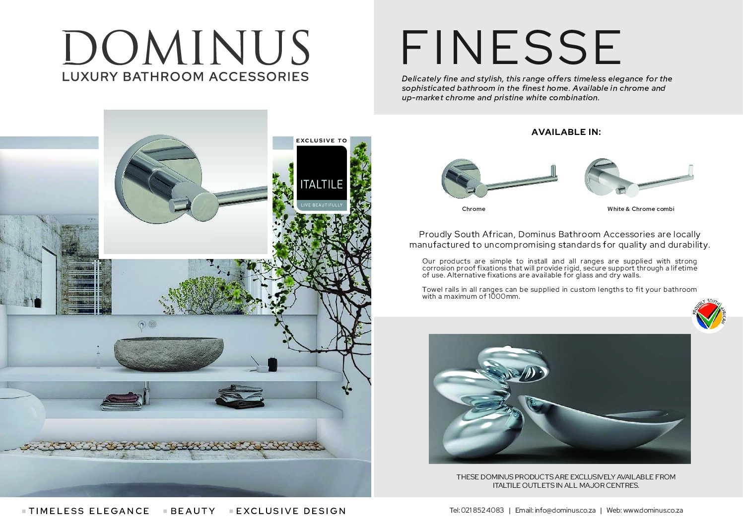 Italtile – Dominus FINESSE Ebrochure