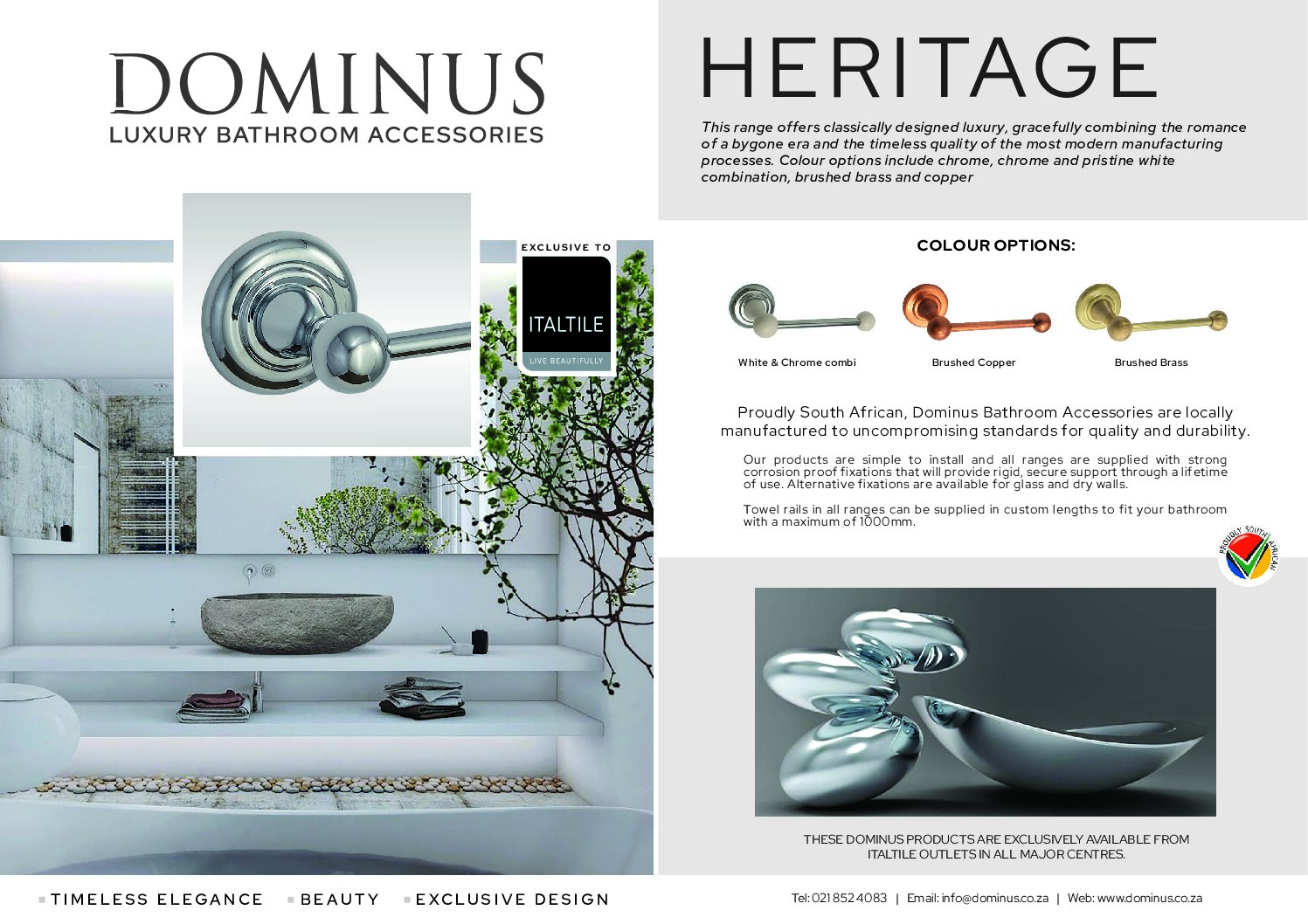 Italtile – Dominus HERITAGE Ebrochure