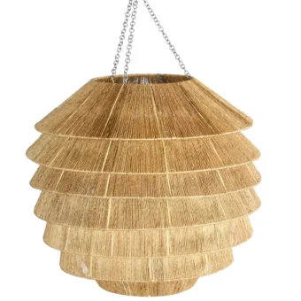 PENDANT JUTE BEEHIVE (LRG) PENDANT JUTE BEEHIVE (LRG)
