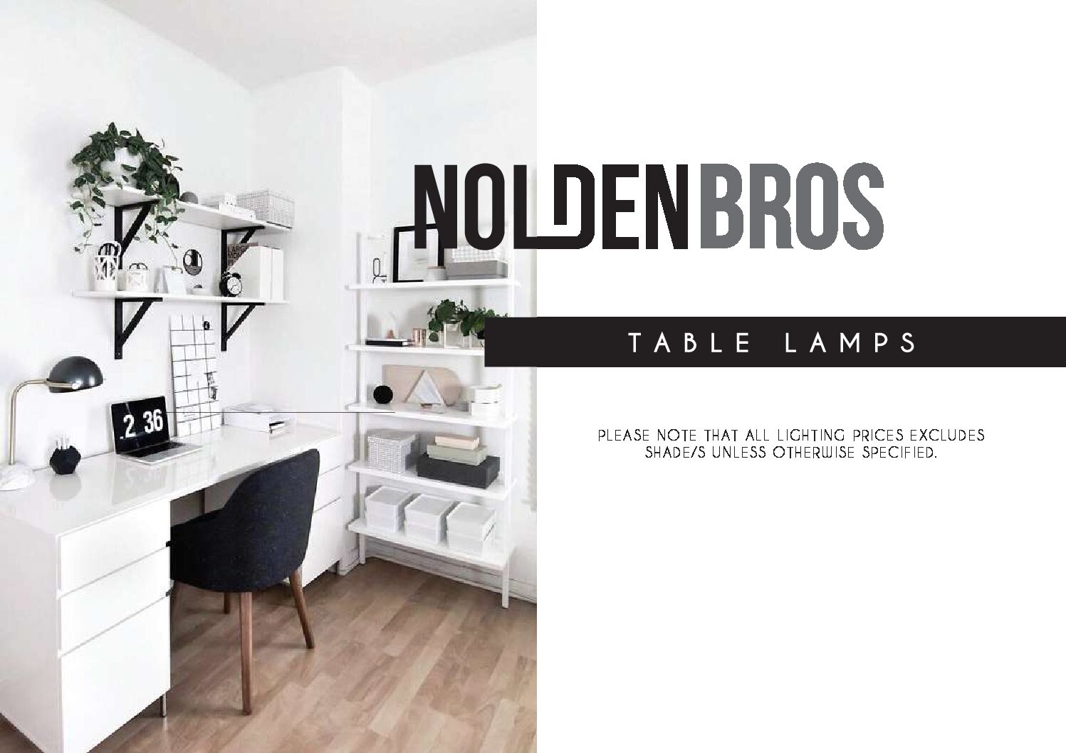 Nolden Bros-PL Table Lamps