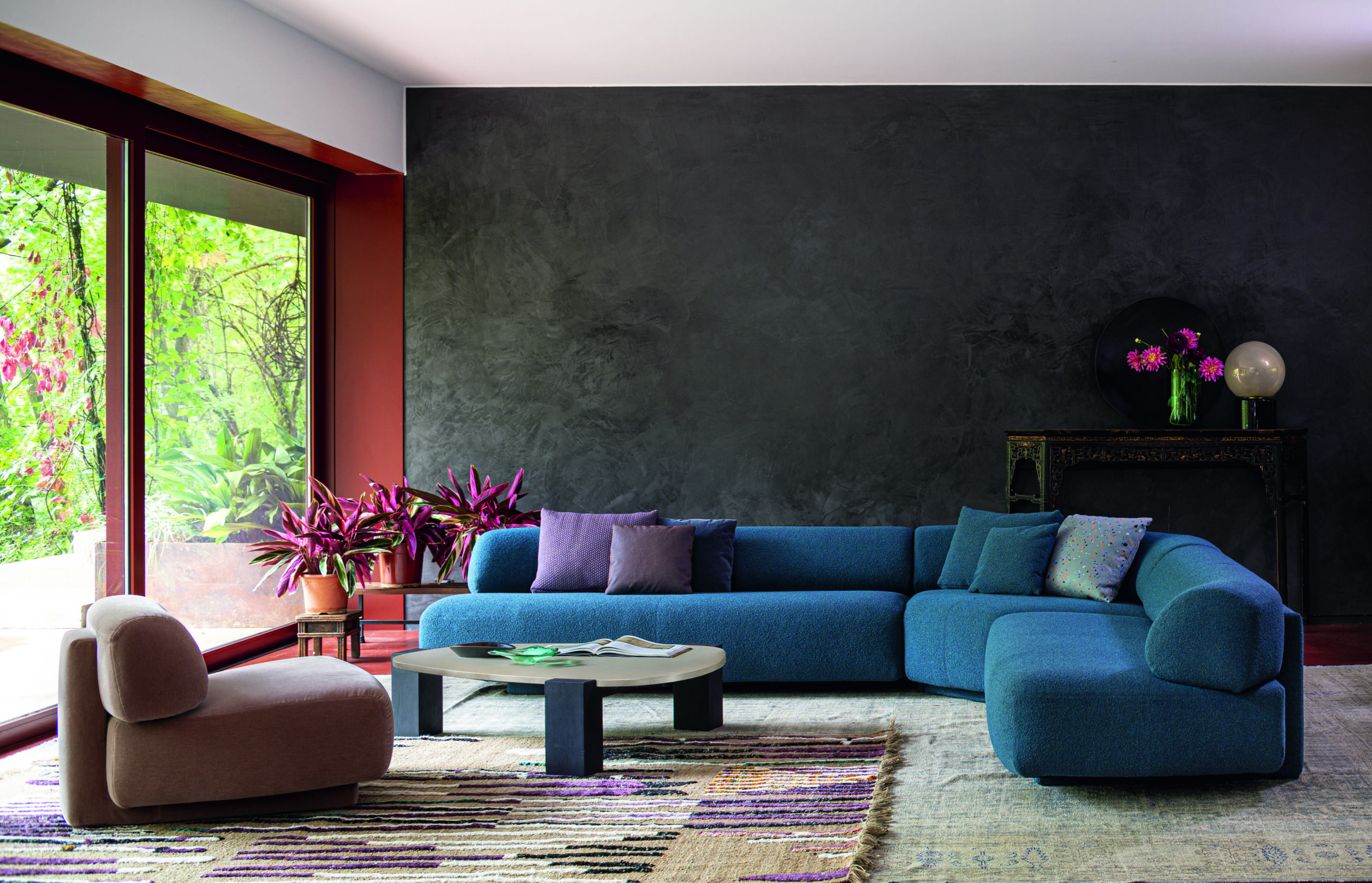 Patricia Urquiola Designs a Sofa for Moroso Inspired by Japanese Stones